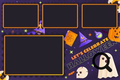 Fotohintergrund für Halloween