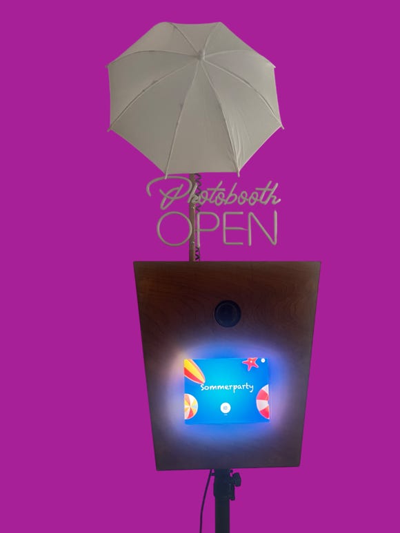 Fotobox für die Vermietung in und um Mittweida