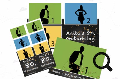 Layout für Geburtstag